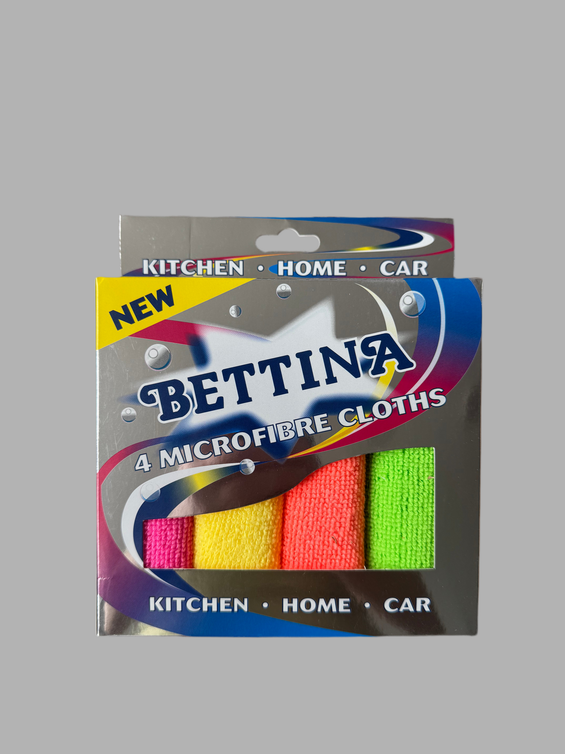Microfibre Cloths (4 Pack)
